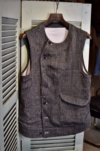 Verthandi vronsky linen silk vest