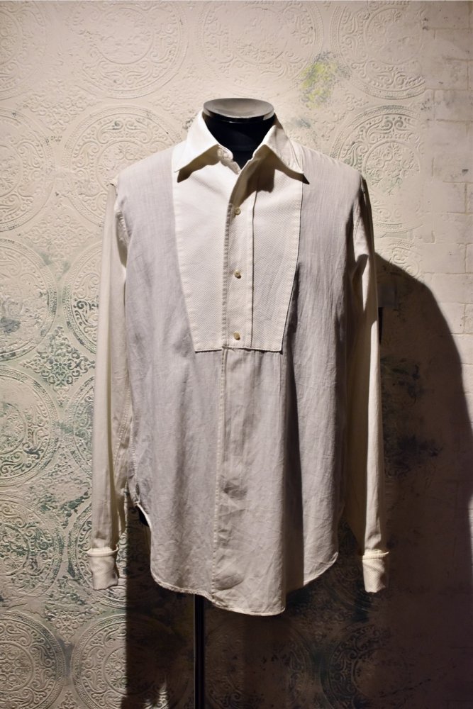 1950s フレンチヴィンテージ ドレスシャツ vintageサイズ - シャツ