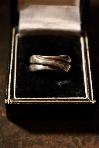 us vintage silver ring