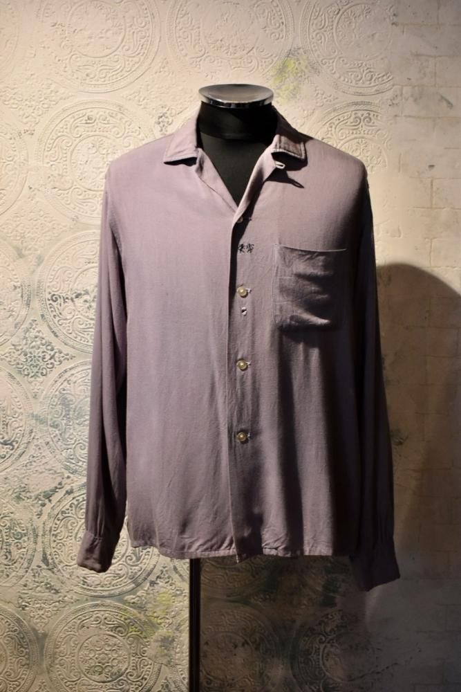 60s Marlboro Bowling Rayon Shirts マルボロ-