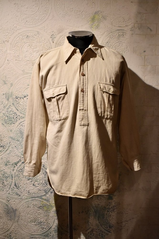 Japanese 1940's cotton pullover shirt