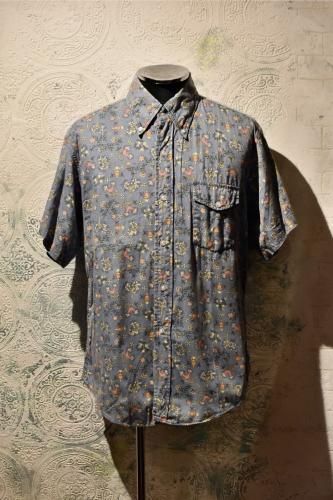 us 1960's cotton s/s shirt