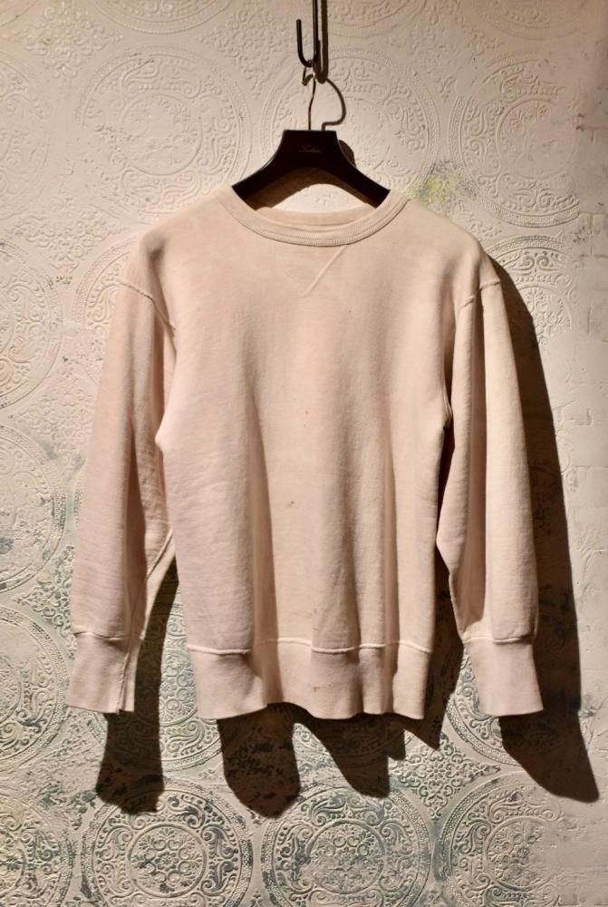 1960年代 前Vガゼット ピンク スウェット [ 1960s ] [ vintage sweat