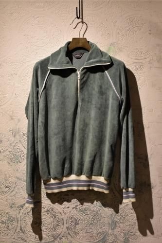 us 1970's~ velour pullover shirt