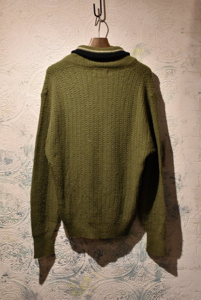 us 1960's shawl collar sweater