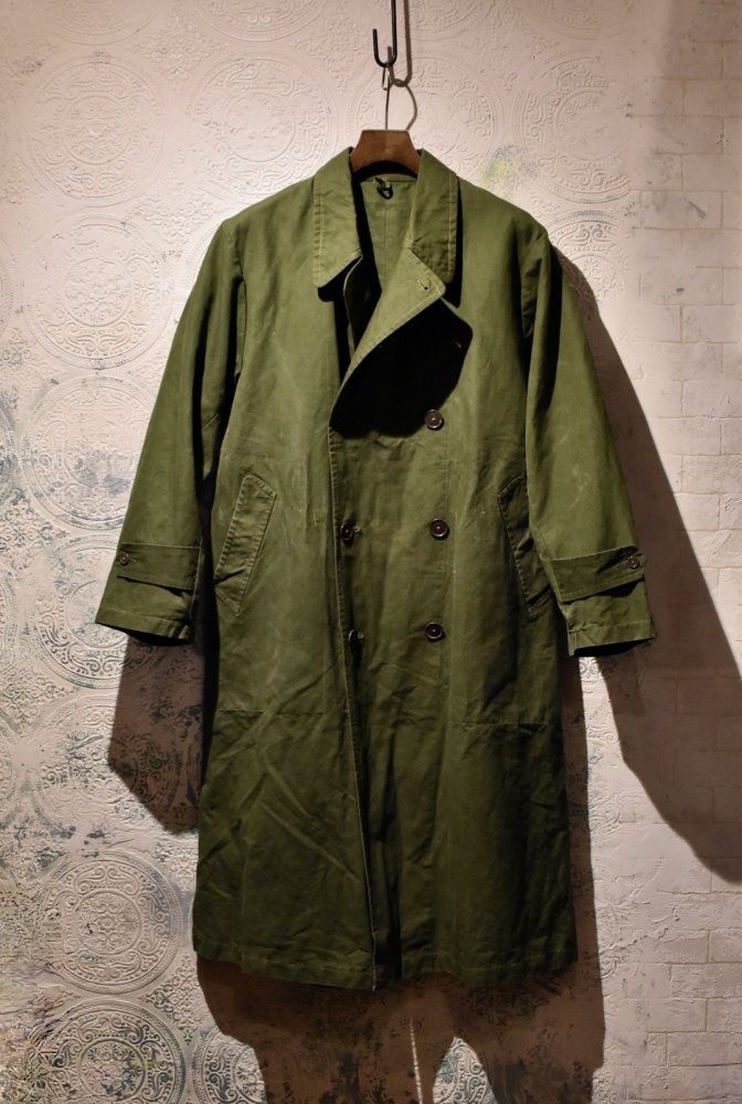 Japanese 1950's~ cotton rain coat