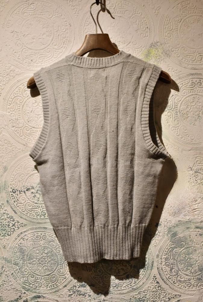 us 1960's campus knit vest