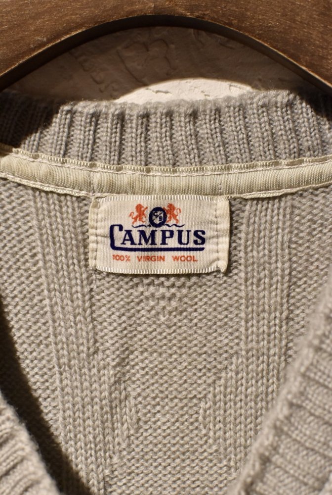 us 1960's "campus" knit vest