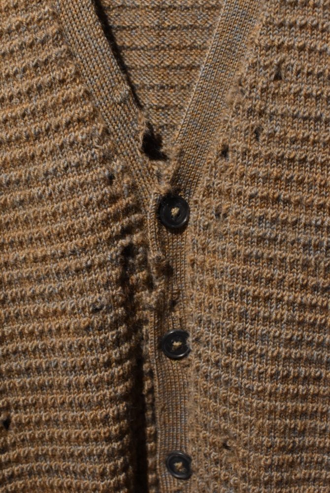 Japanese 1960's grunge knit vest