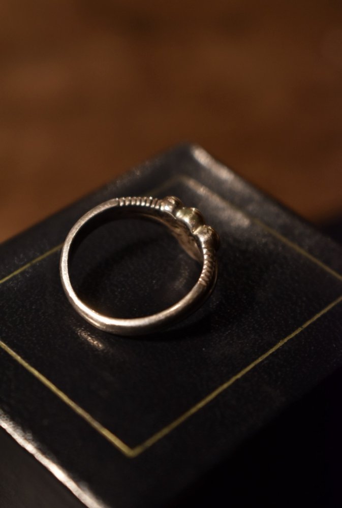 vintage silver  10K ring