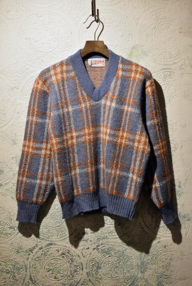 us 1960's "Rob Scot" mohair mix sweater 