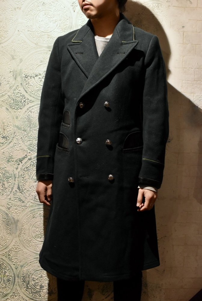 British 1950's railway conductor's coat