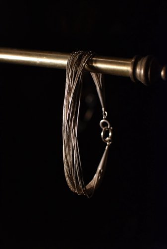 us vintage silver chain bracelet