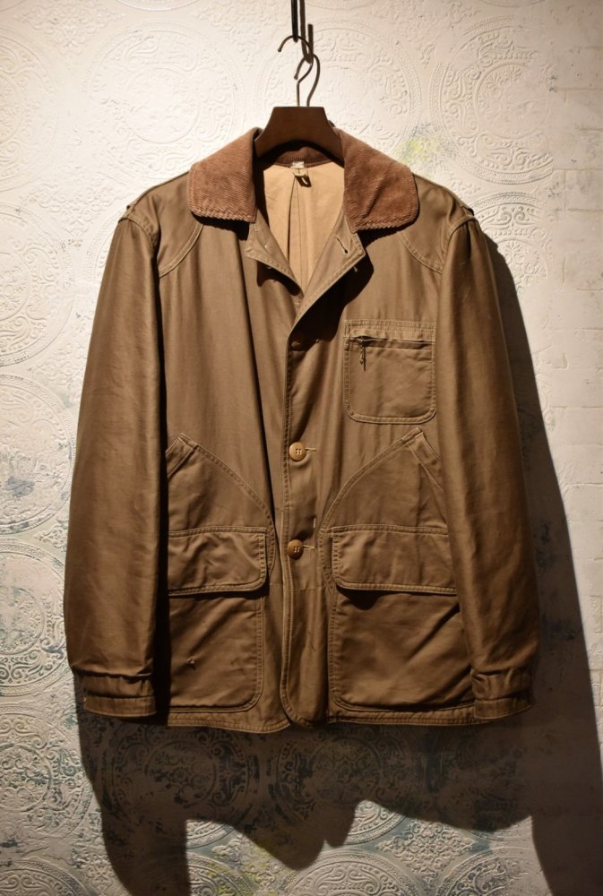 us 1950's "American field" cotton satin hunting jacket
