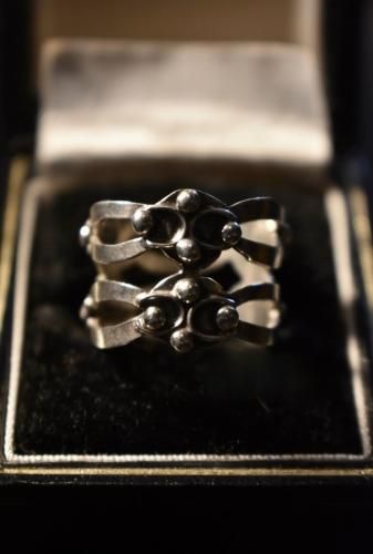 Mexico vintage silver ring