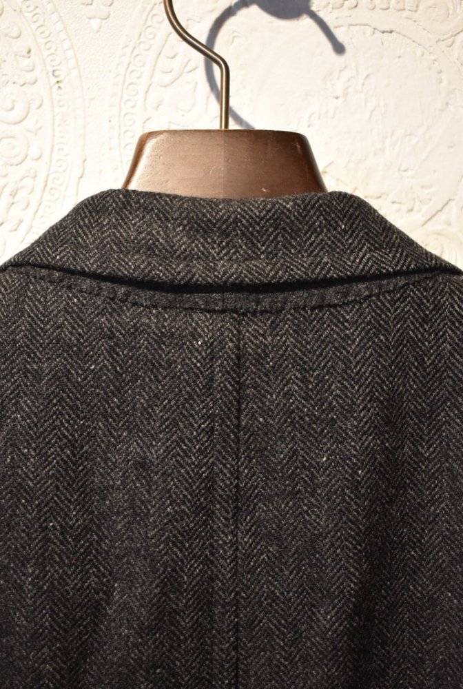 us 1960's herringbone wool coat