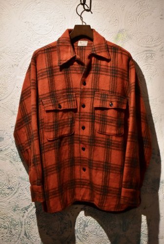 us 1950's wool shirt jacket