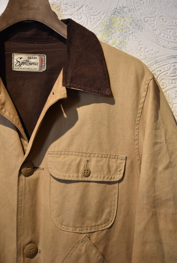 us 1960's sears hunting jacket "Long length"