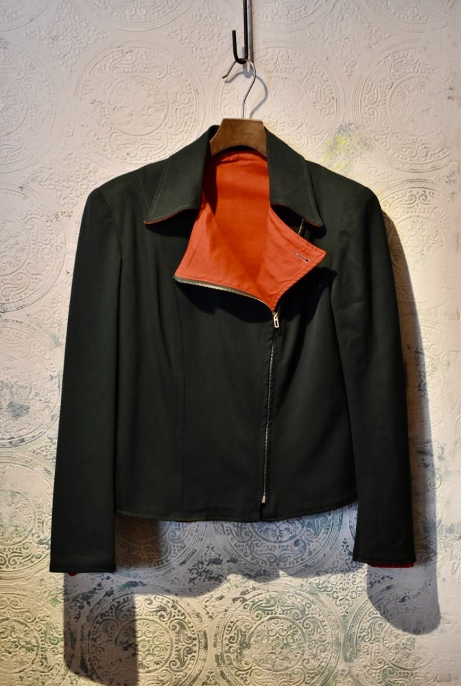 us 1940's cotton gabardine reversible jacket