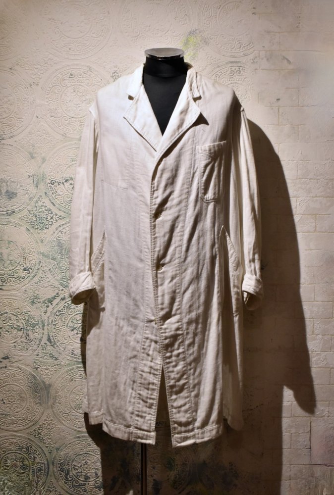 French 1940's cotton gaze coat
