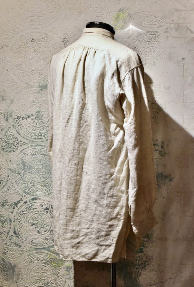 French ~1920's linen shirt