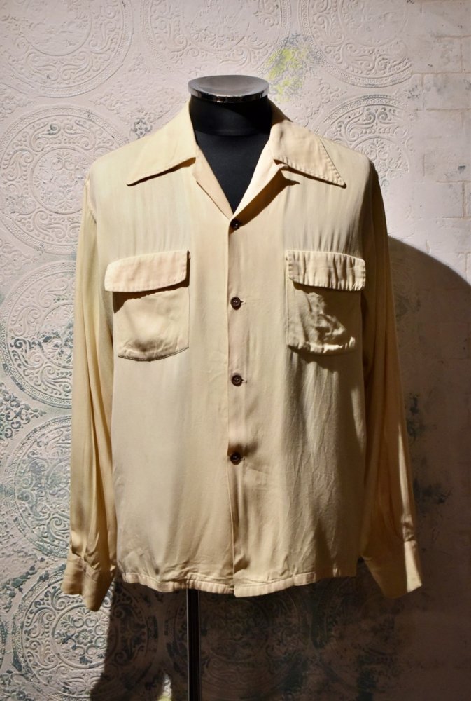 販売商品の販売 1950s Jayson ヴィンテージ rayon shirts オープン