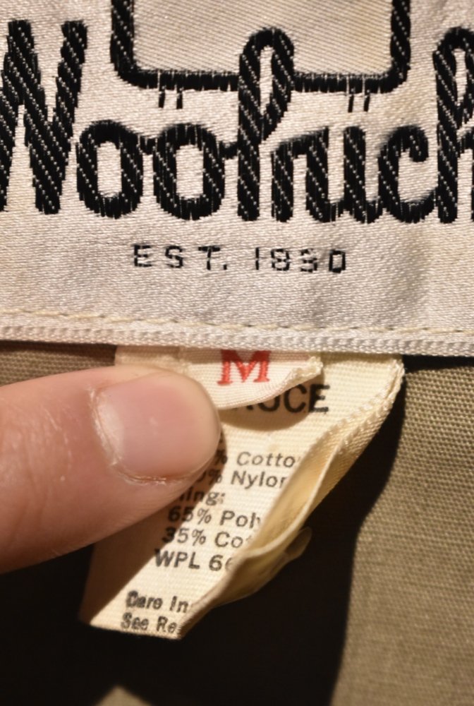 us 1970's "Woolrich" 60/40 cloth moutain jacket