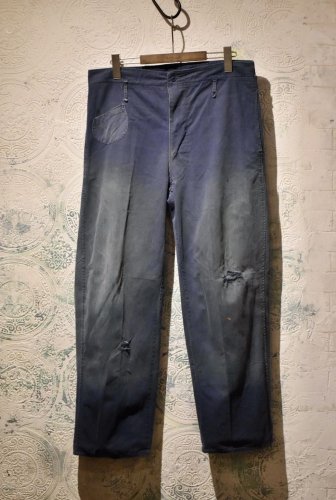 Japanese 1970's railway work pants