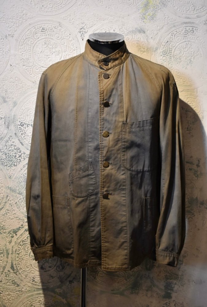 Japanese 1960's railway jacket "beautiful fade"