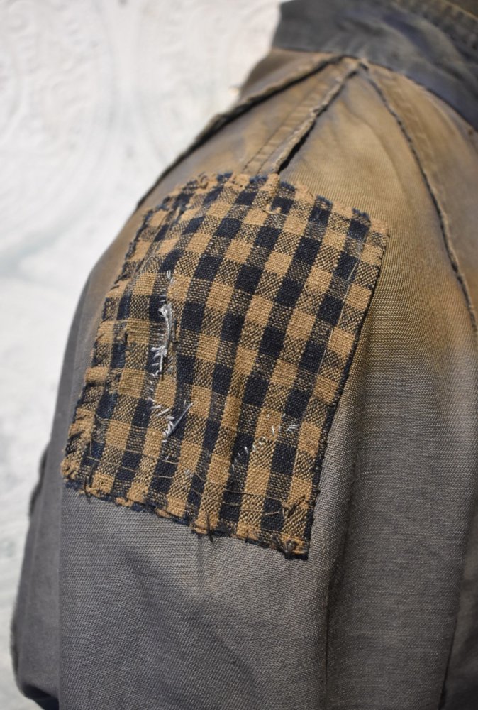 Japanese 1960's railway jacket "beautiful fade"