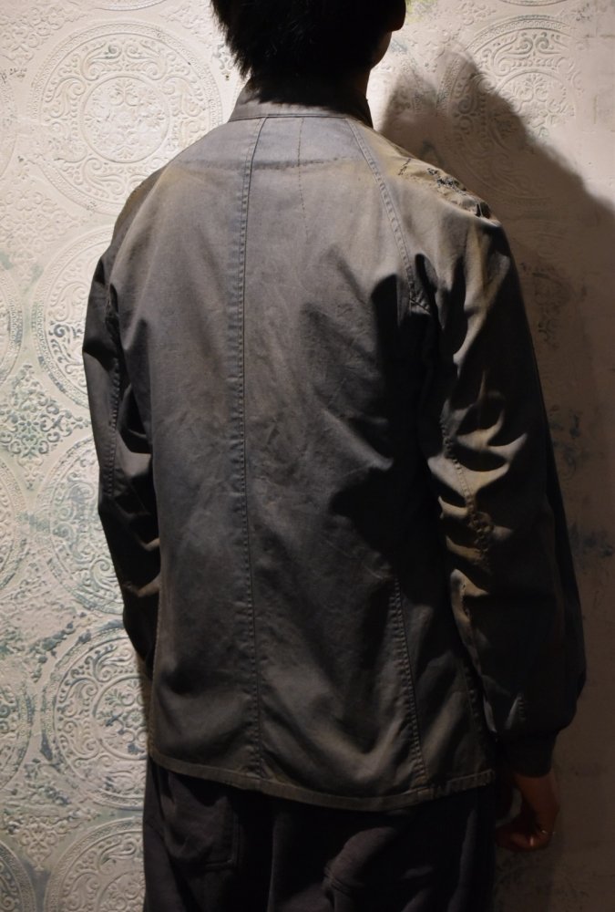 Japanese 1960's railway jacket beautiful fade