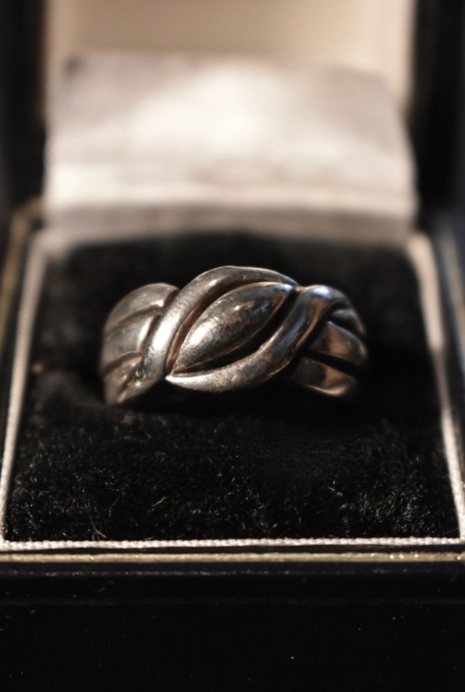 us vintage silver ring