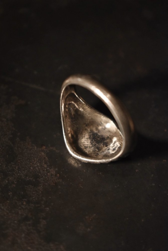Vintage silver signet ring
