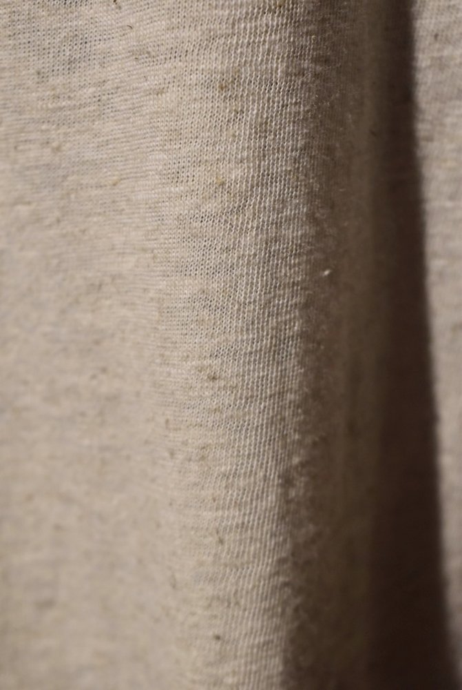 Verthandi butch cotton linen s/s cut sew "Ivory"
