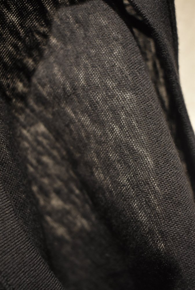 Verthandi butch cotton linen s/s cut sew "Charcoal"