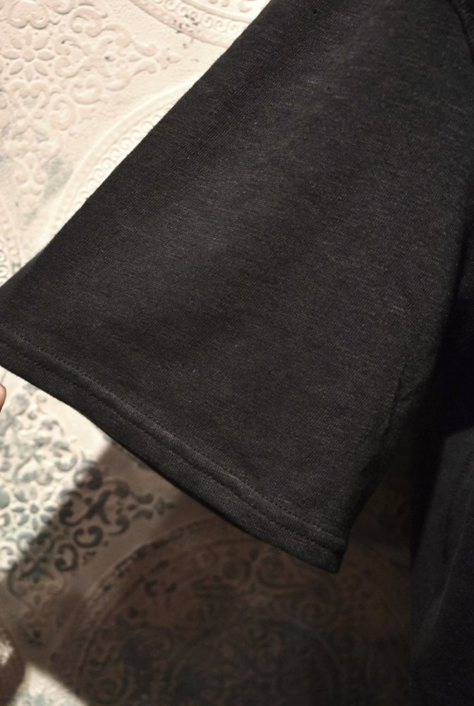 Verthandi butch cotton linen s/s cut sew "Charcoal"