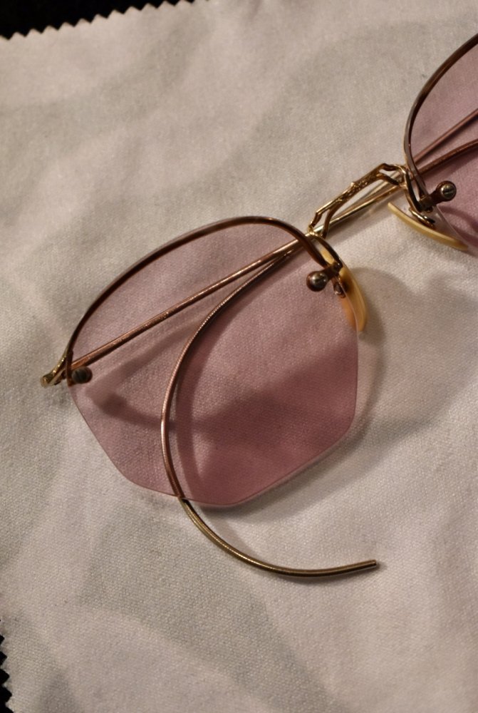 us 1940's~ "American Optical" 12KGF glasses