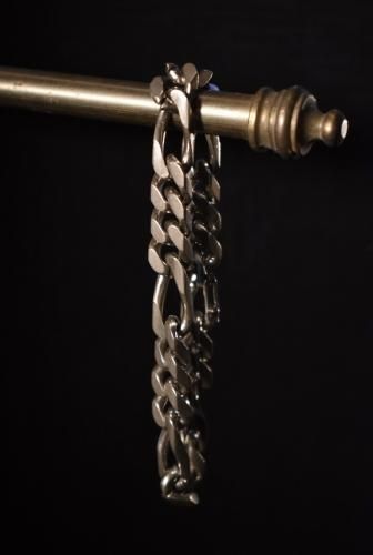 Vintage silver chain bracelet
