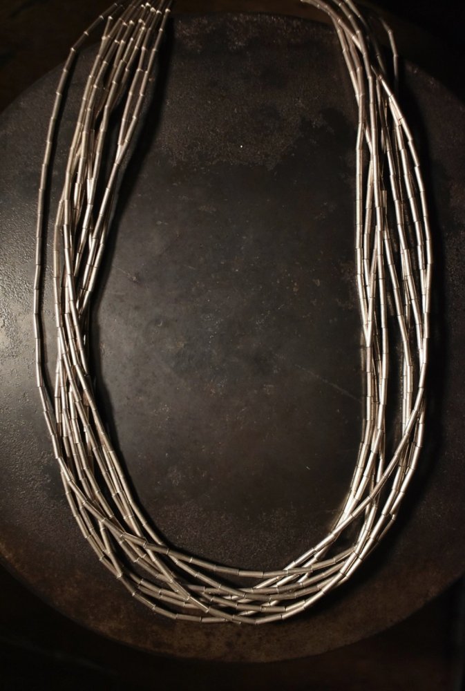 Vintage heavy silver necklace with bracelet