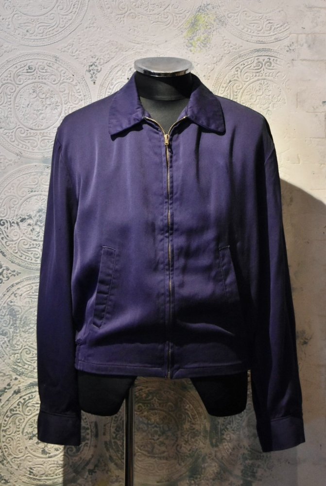 us 1950's PENNEY'S rayon gabardine jacket