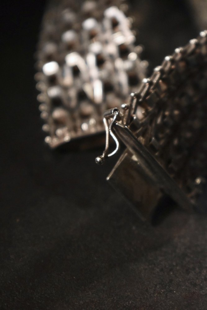 Italy vintage silver chain bracelet