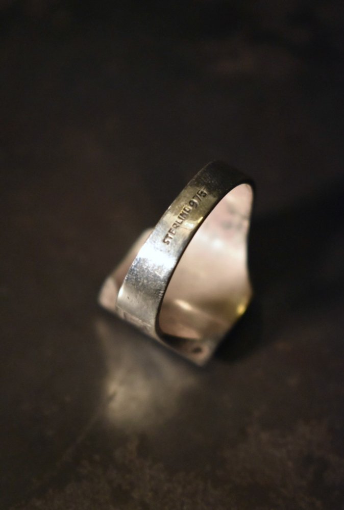 ヴィンテージ シルバー シェル カメオ リング [ sterling silver 975 ] [ vintage ring ] |  Belphegol vintage 古着 通販 ヴィンテージ古着屋