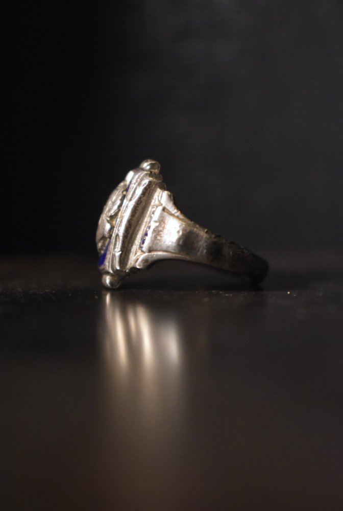 us 1956's silver college ring