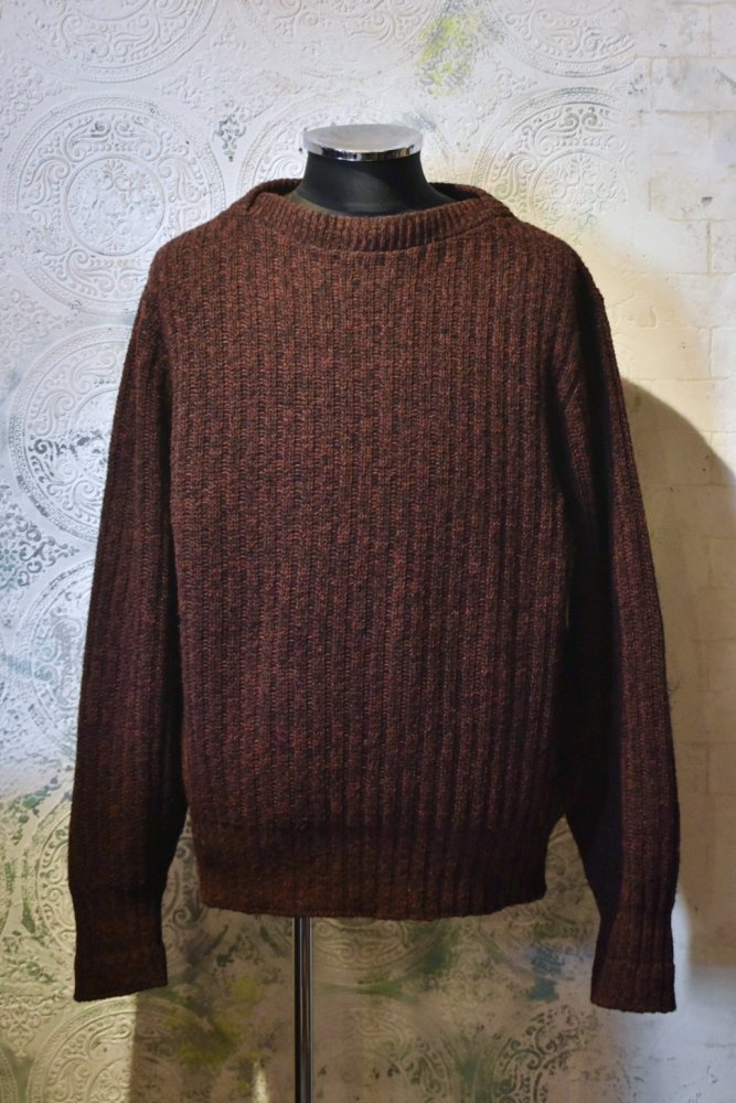 us 1960's "Barclay" wool × acrylic sweater