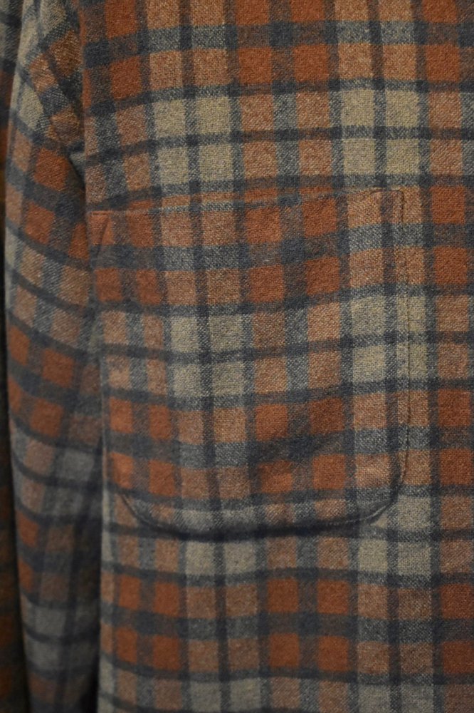 us 1960's~ "Mcgregor" wool nylon shirt