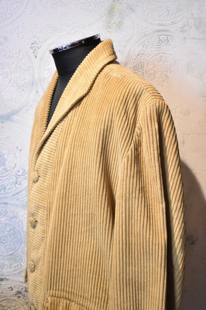 us 1960's Italian collar corduroy jacket