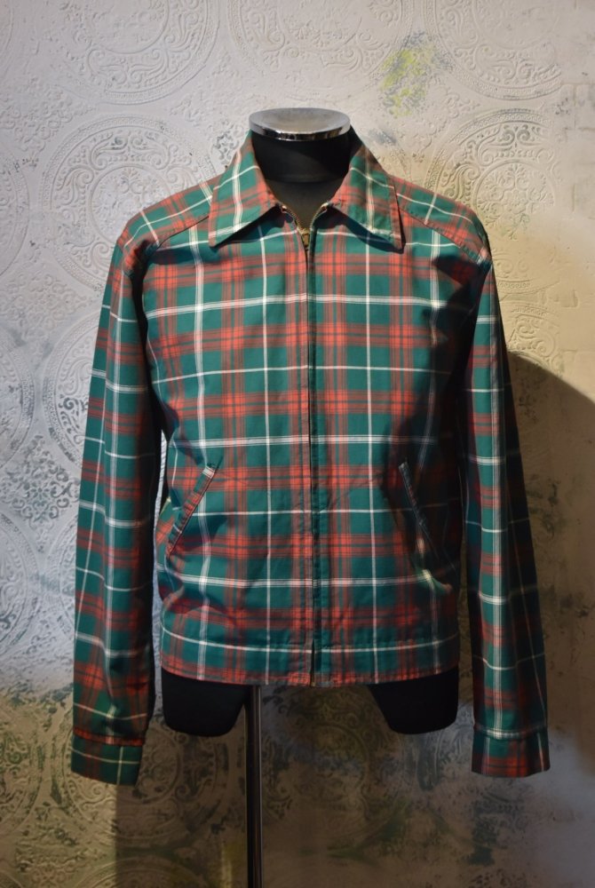 us 1950's "Thermo Jac" cotton check jacket