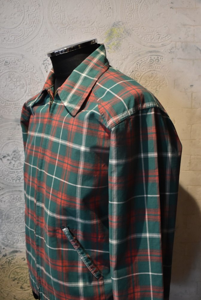 us 1950's "Thermo Jac" cotton check jacket