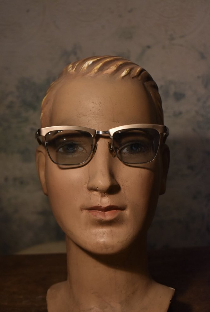 us ~1960's "SHURON" metal sir mont glasses