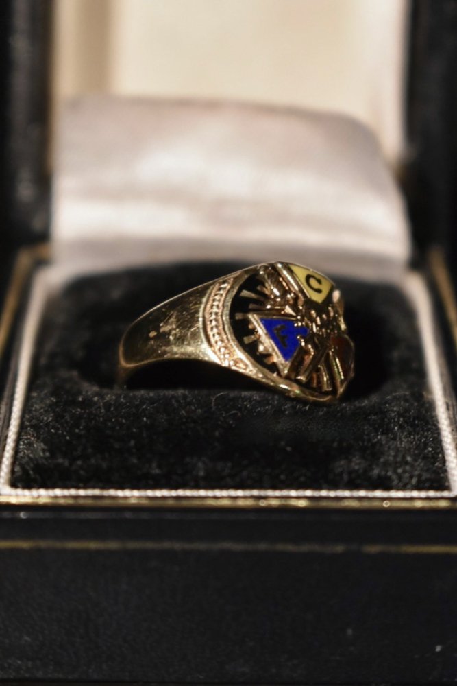 us ~1920's Knights of Pythias 10K ring